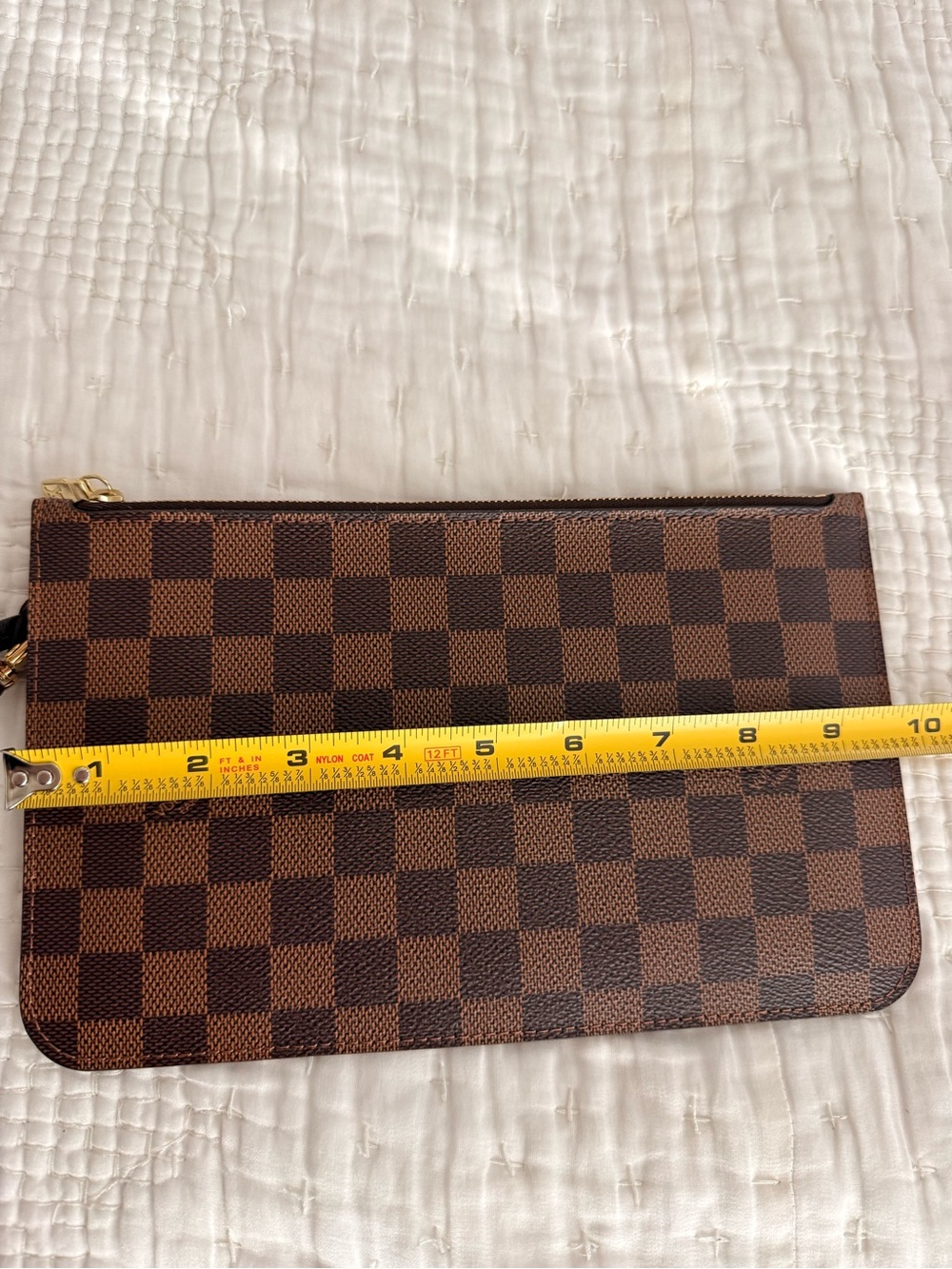 Louis Vuitton Neverfull Damien Monogram Pouch Wristlet Bag Clutch - Picture 7 of 10